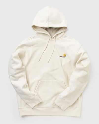 Carhartt WIP Hooded American Script Sweat, beige