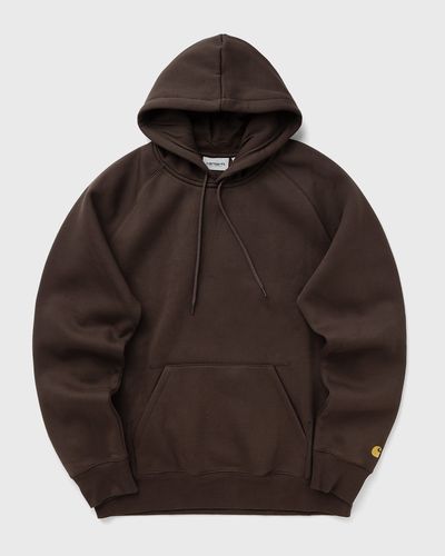 Carhartt WIP Hooded Chase Sweat, brown