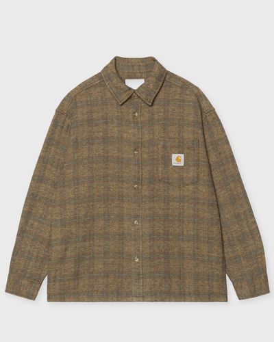 Carhartt WIP L/S Bagley Shirt, brown