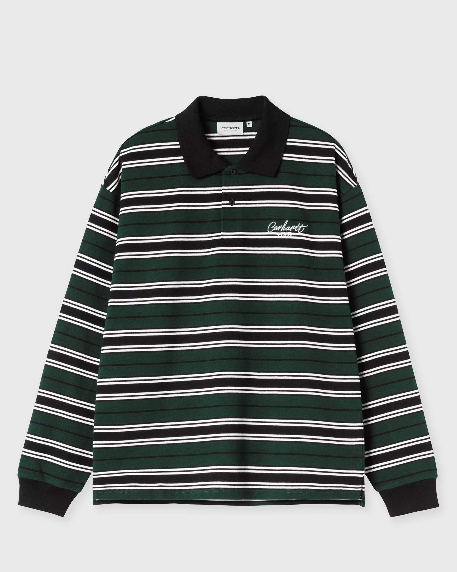 Carhartt WIP L/S Devitt Rugby Shirt, black