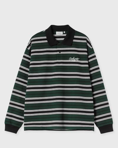 Carhartt WIP L/S Devitt Rugby Shirt, black