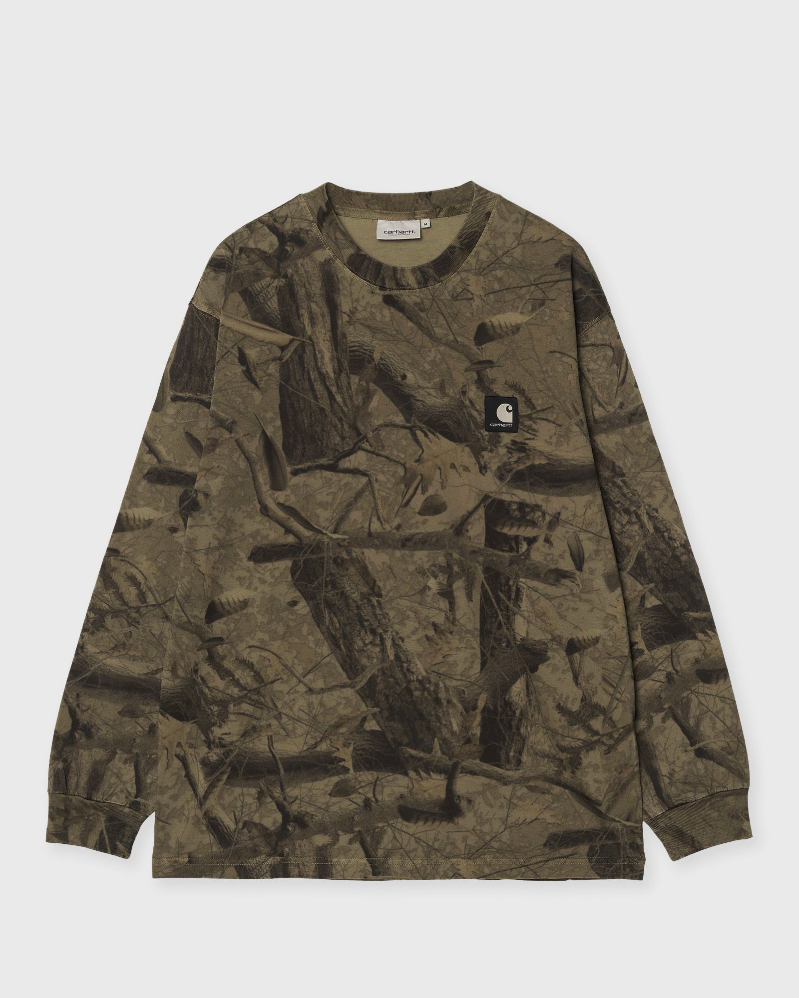 Carhartt WIP L/S Feather Tree Tee, brown