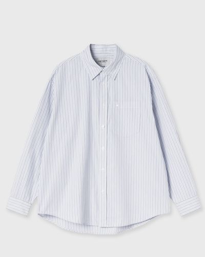Carhartt WIP L/S Keene Shirt, white
