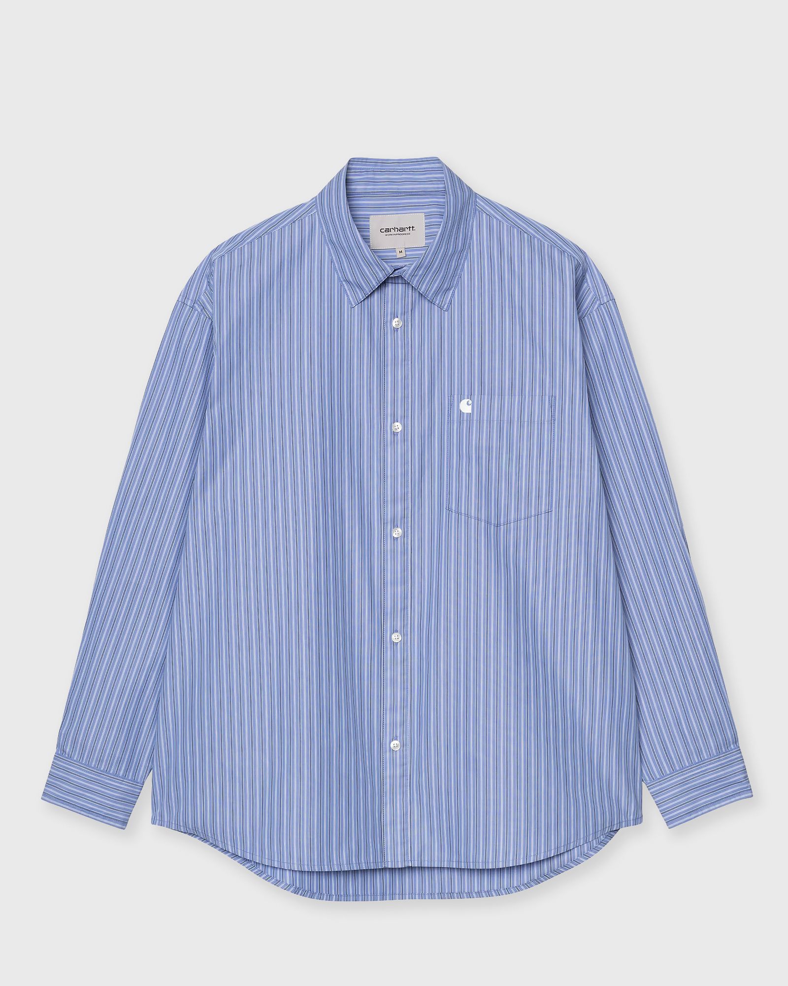 Carhartt WIP L/S Keene Shirt, blue