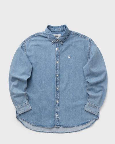 Carhartt WIP L/S Lucas Shirt, blue