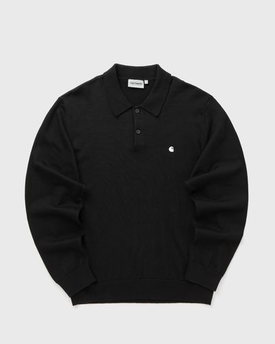Carhartt WIP L/S Madison Polo, black
