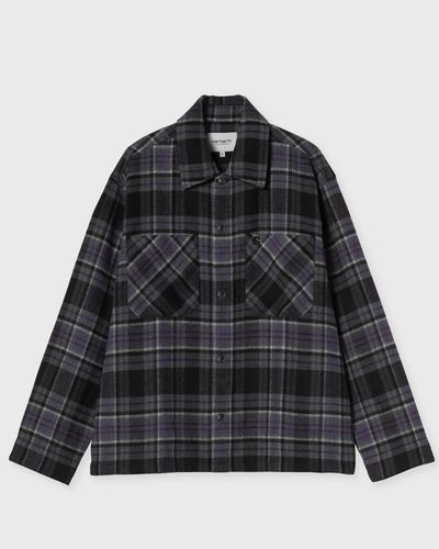 Carhartt WIP L/S Parson Shirt, purple