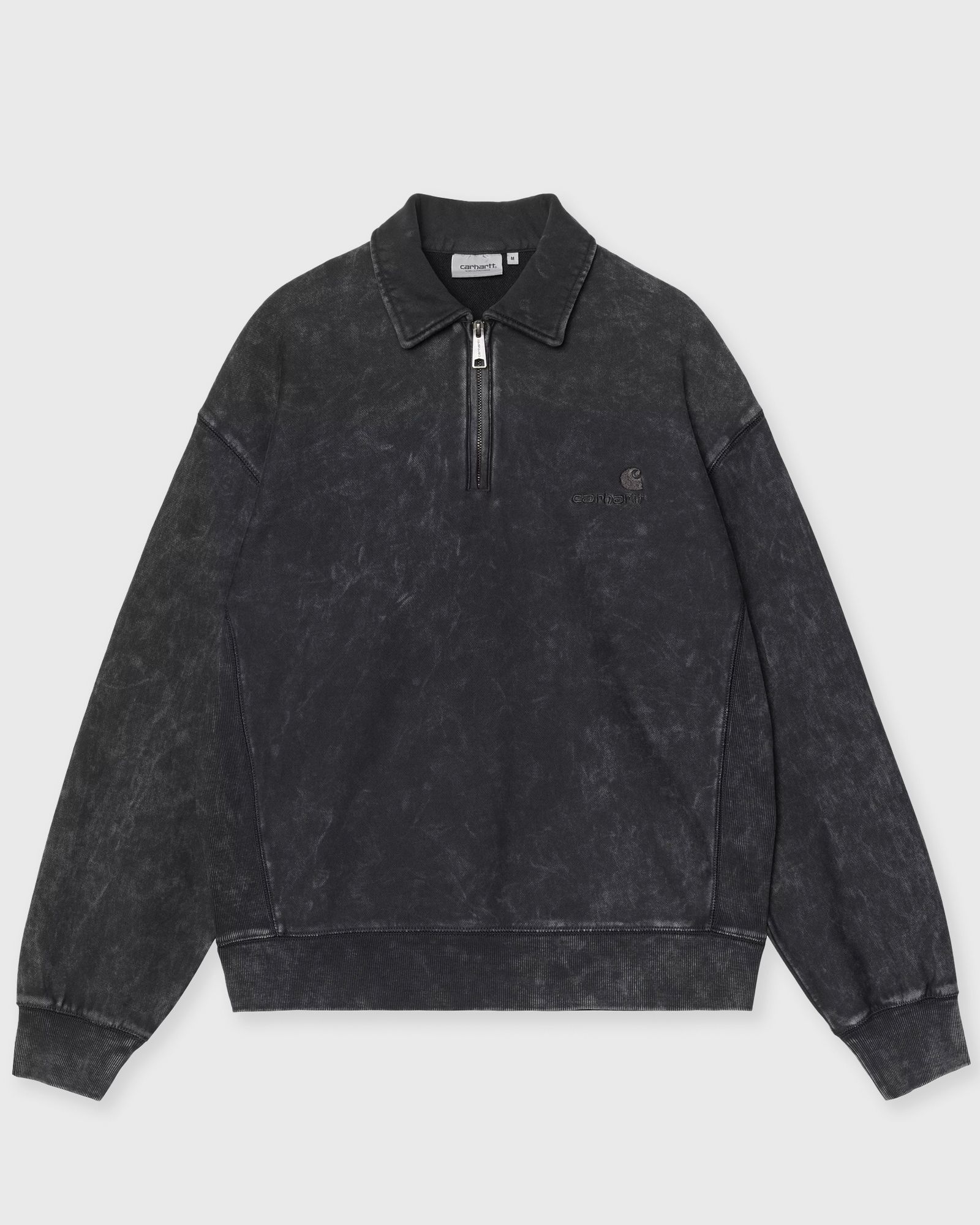 Carhartt WIP Lambert Polo Sweat, black