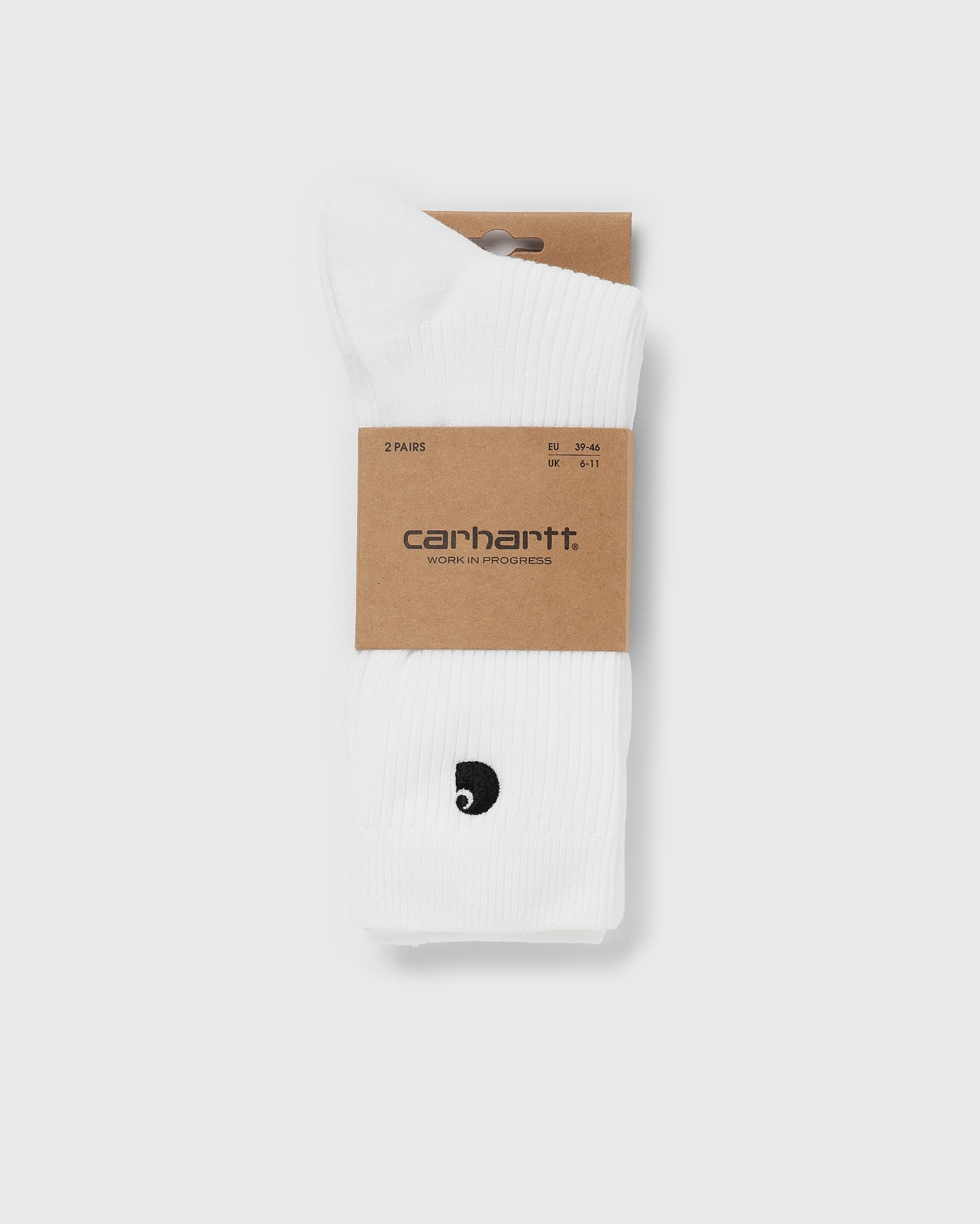 Carhartt WIP Madison Pack Socks, white