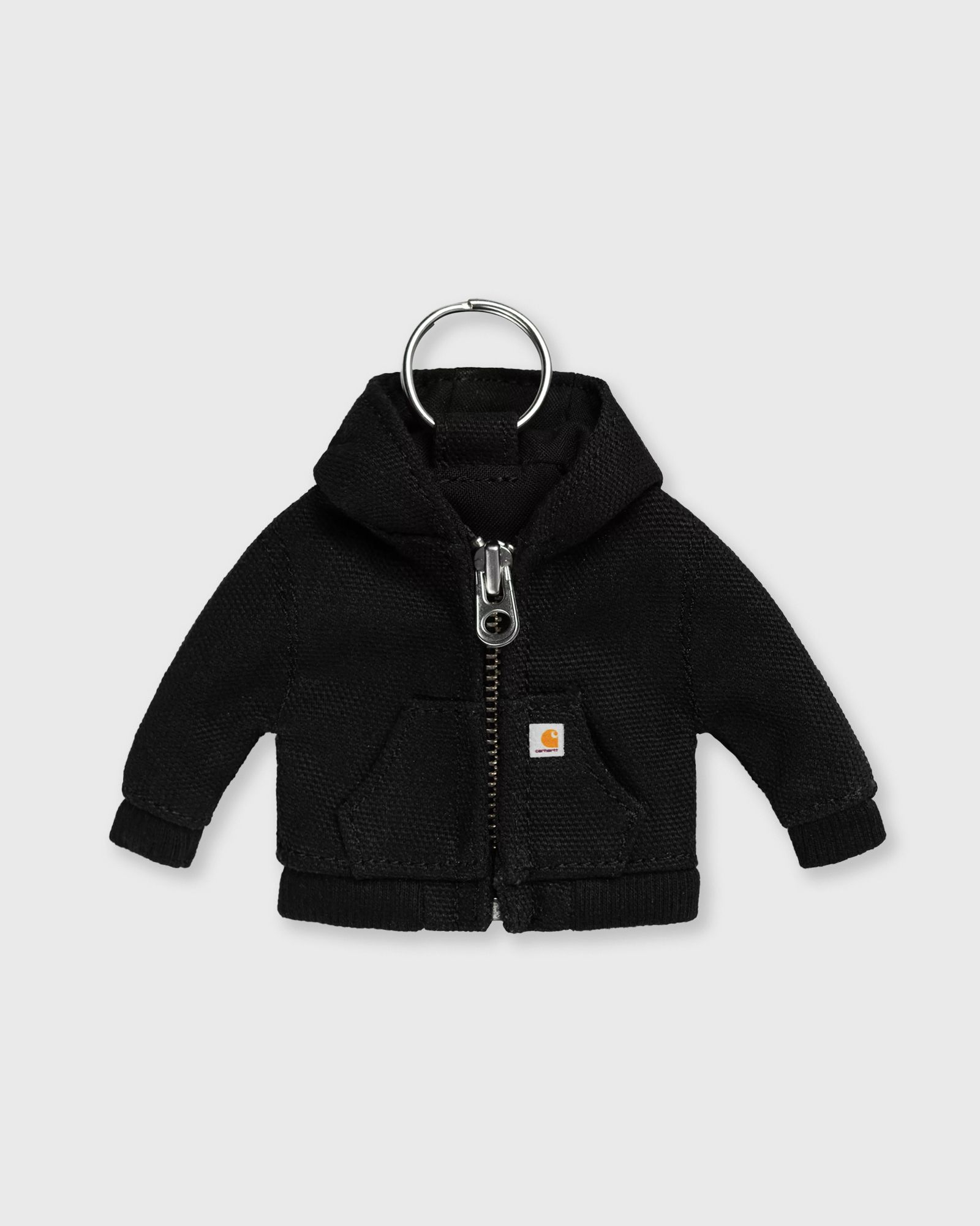 Carhartt WIP Mini Active Jacket Keychain, black