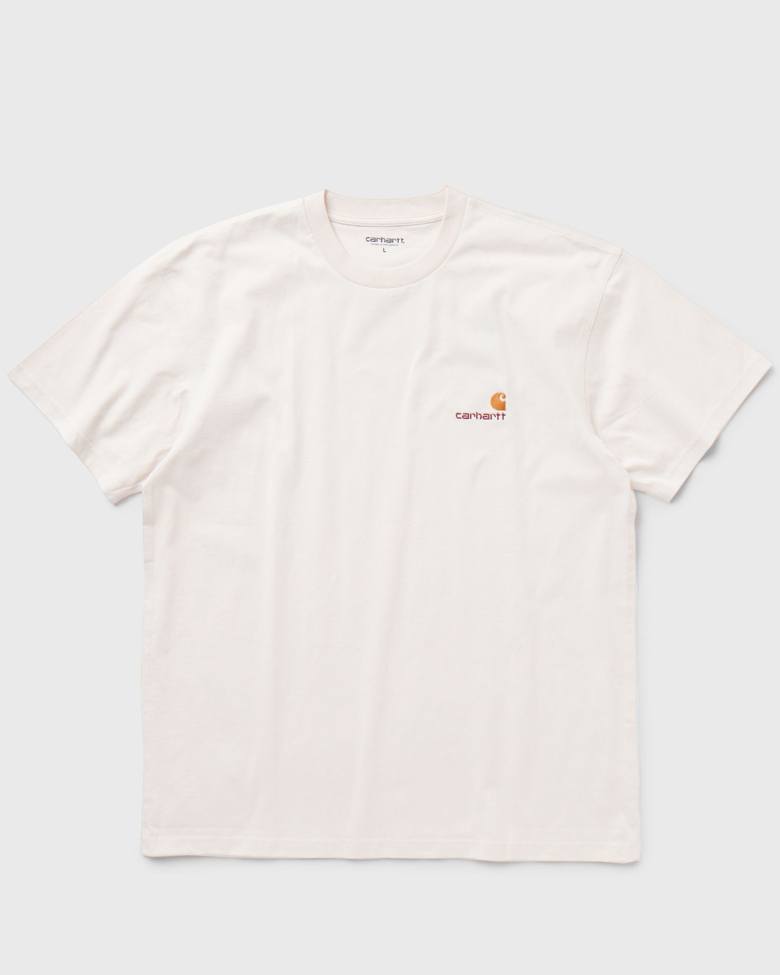 Carhartt WIP S/S American Script T-Shirt, white