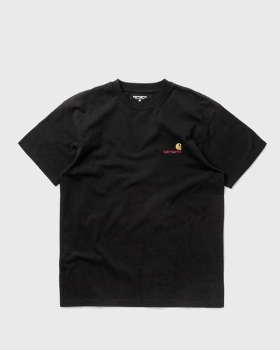 Carhartt WIP S/S American Script T-Shirt, black