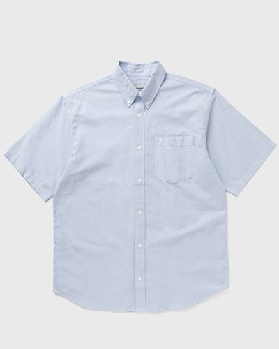 Carhartt WIP S/S Braxton Shirt, blue