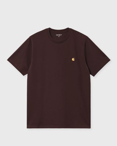 Carhartt WIP S/S Chase Tee, brown