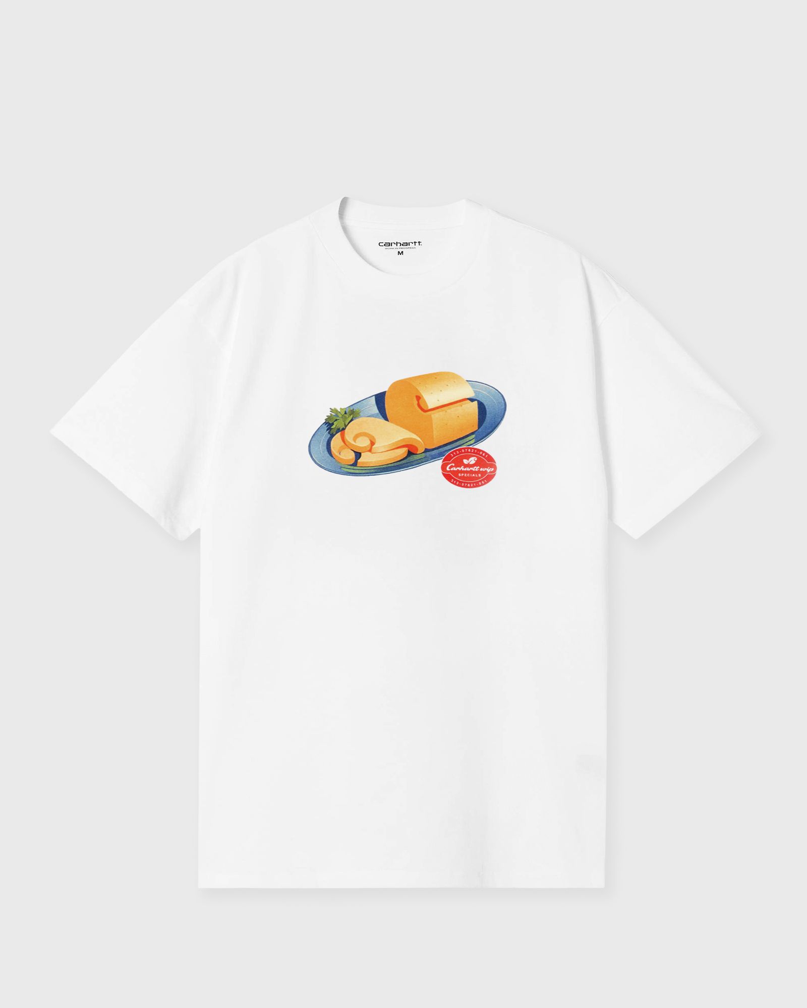 Carhartt WIP S/S Fromage Tee, white