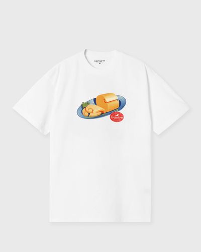 Carhartt WIP S/S Fromage Tee, white