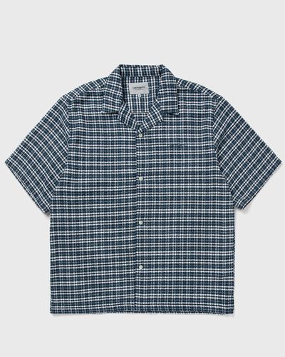 Carhartt WIP S/S Kander Shirt, blue