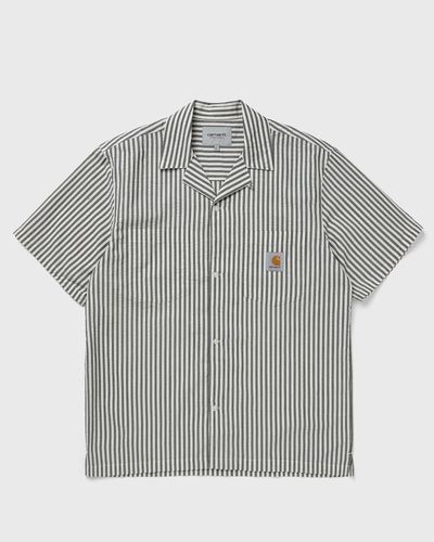 Carhartt WIP S/S Leavel Shirt, black