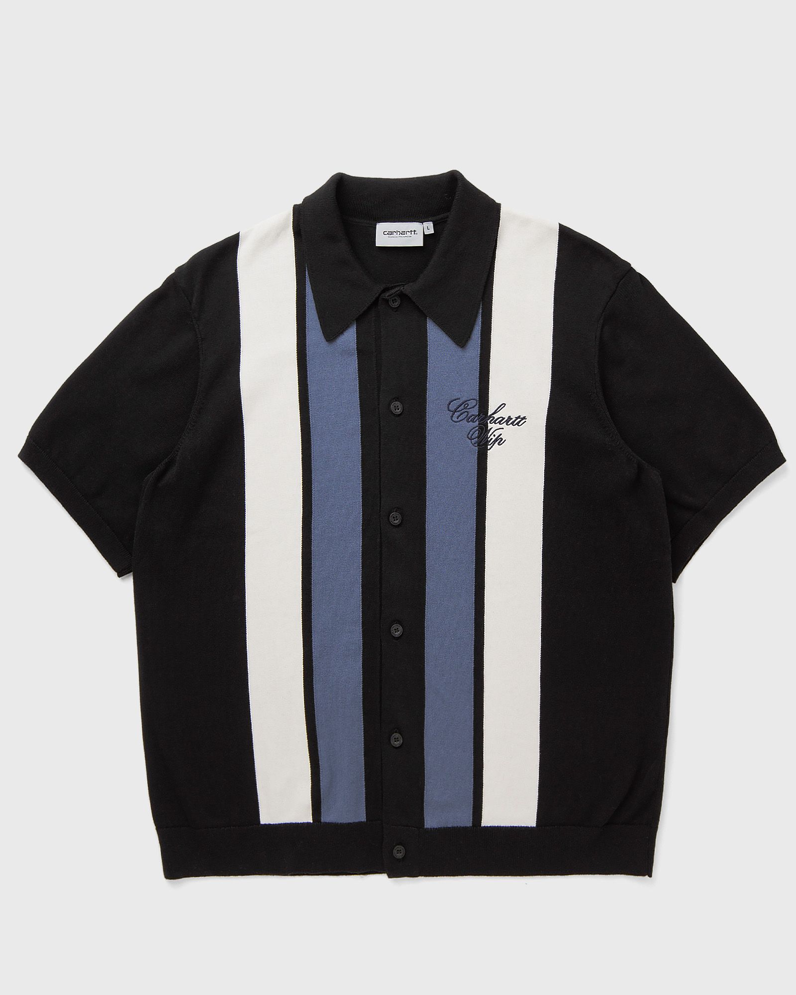 Carhartt WIP S/S Mello Knit Shirt, black