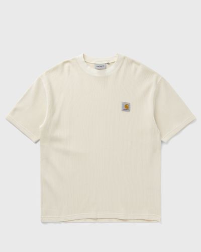 Carhartt WIP S/S Nelson Waffle Tee, beige