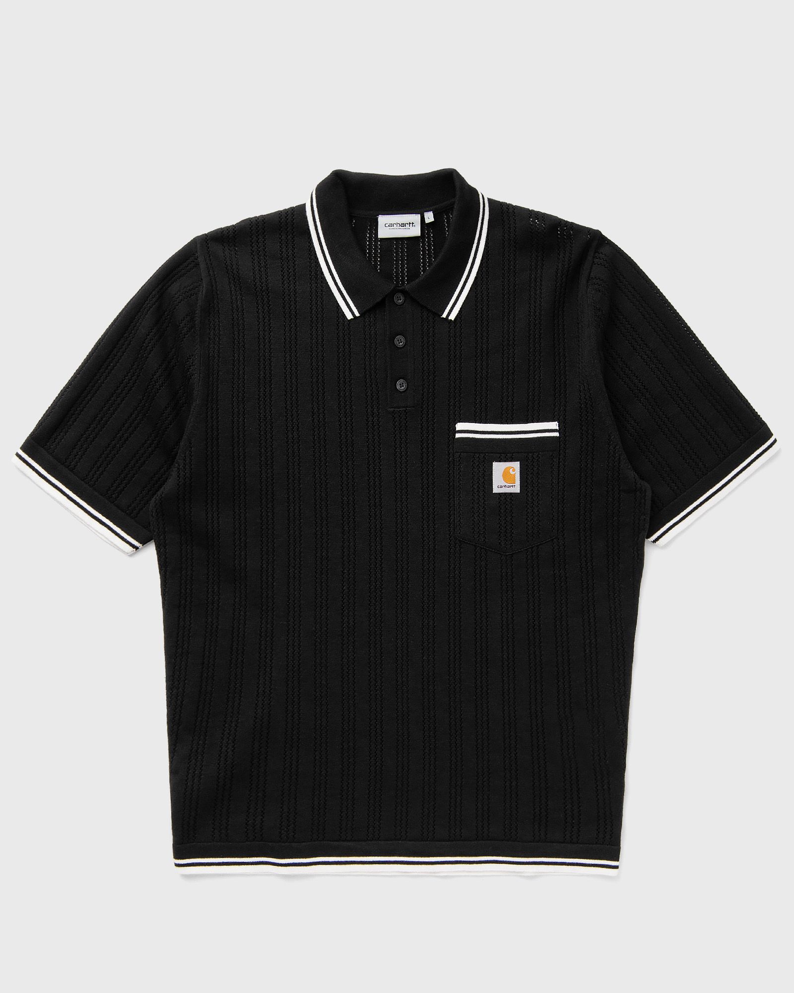 Carhartt WIP S/S Ramsey Polo, black