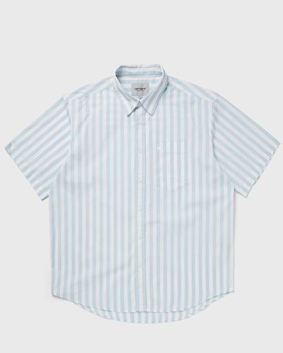 Carhartt WIP S/S Royce Shirt, blue|white