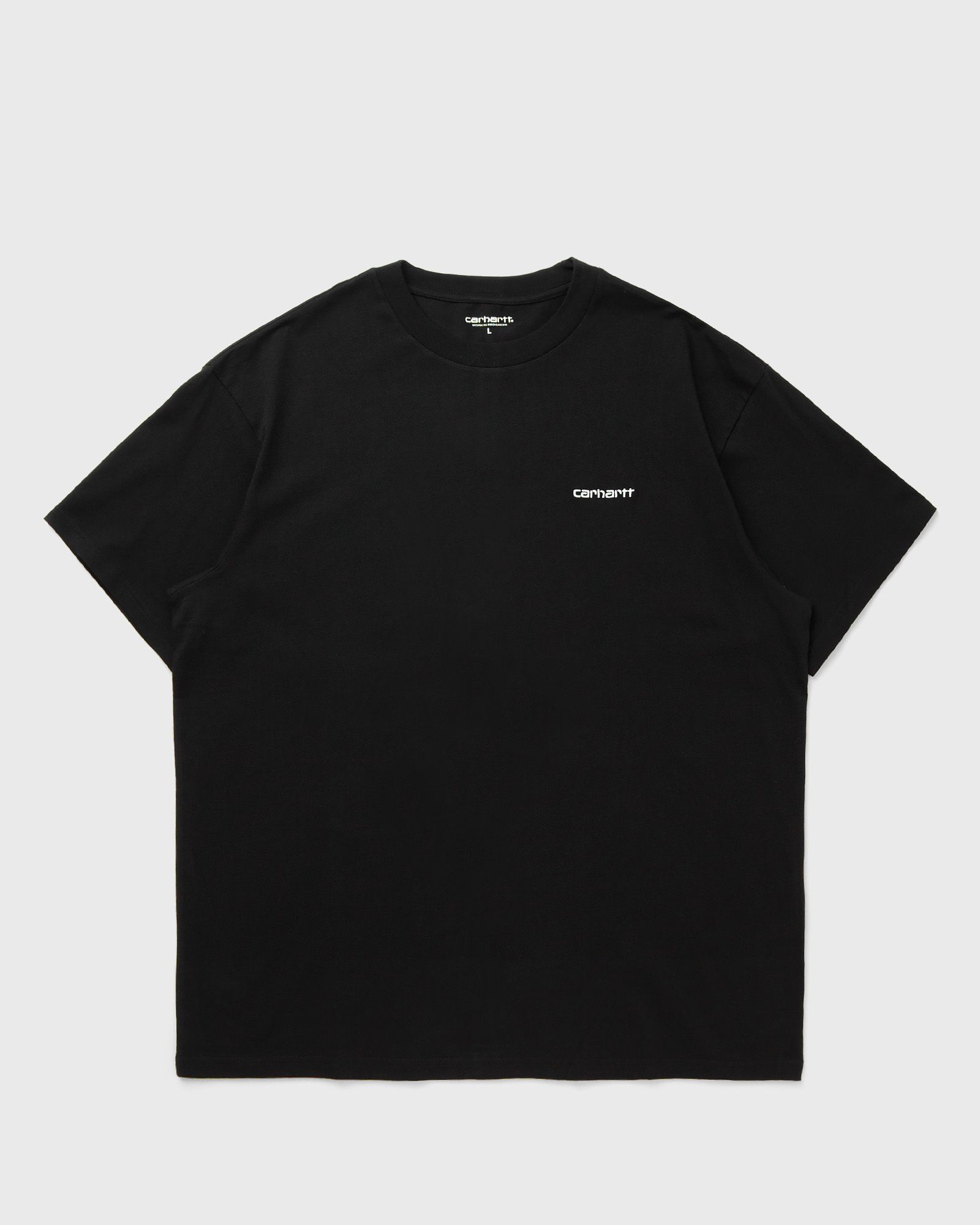 Carhartt WIP S/S Script Embroidery Tee, black