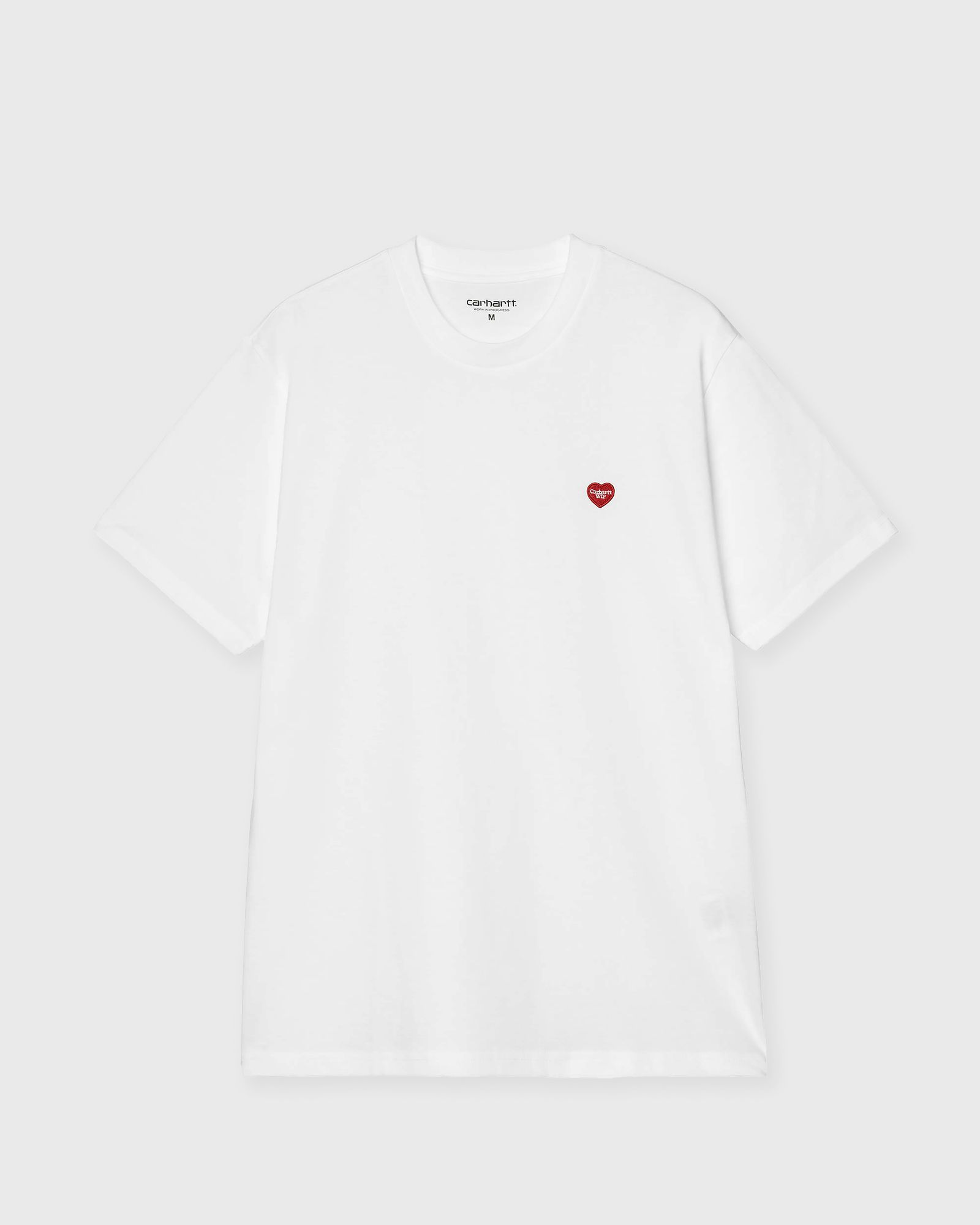 Carhartt WIP S/S Small Heart Tee, white