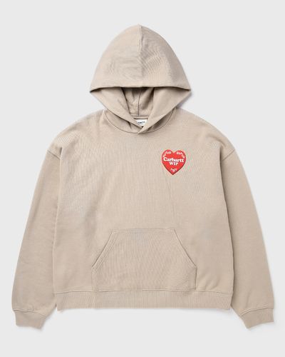Carhartt WIP W' Hooded Hartt Case Sweat, beige