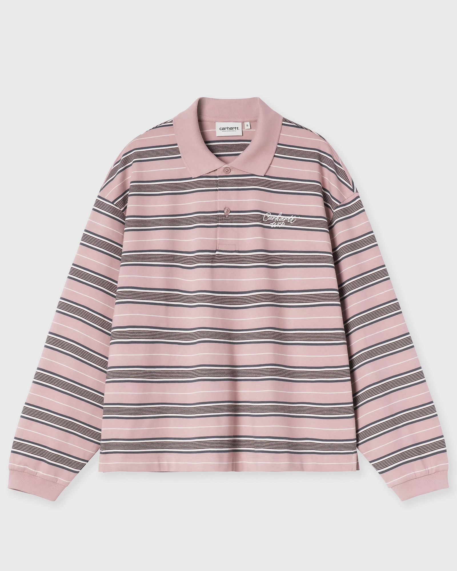 Carhartt WIP W' L/S Bronson Polo, beige