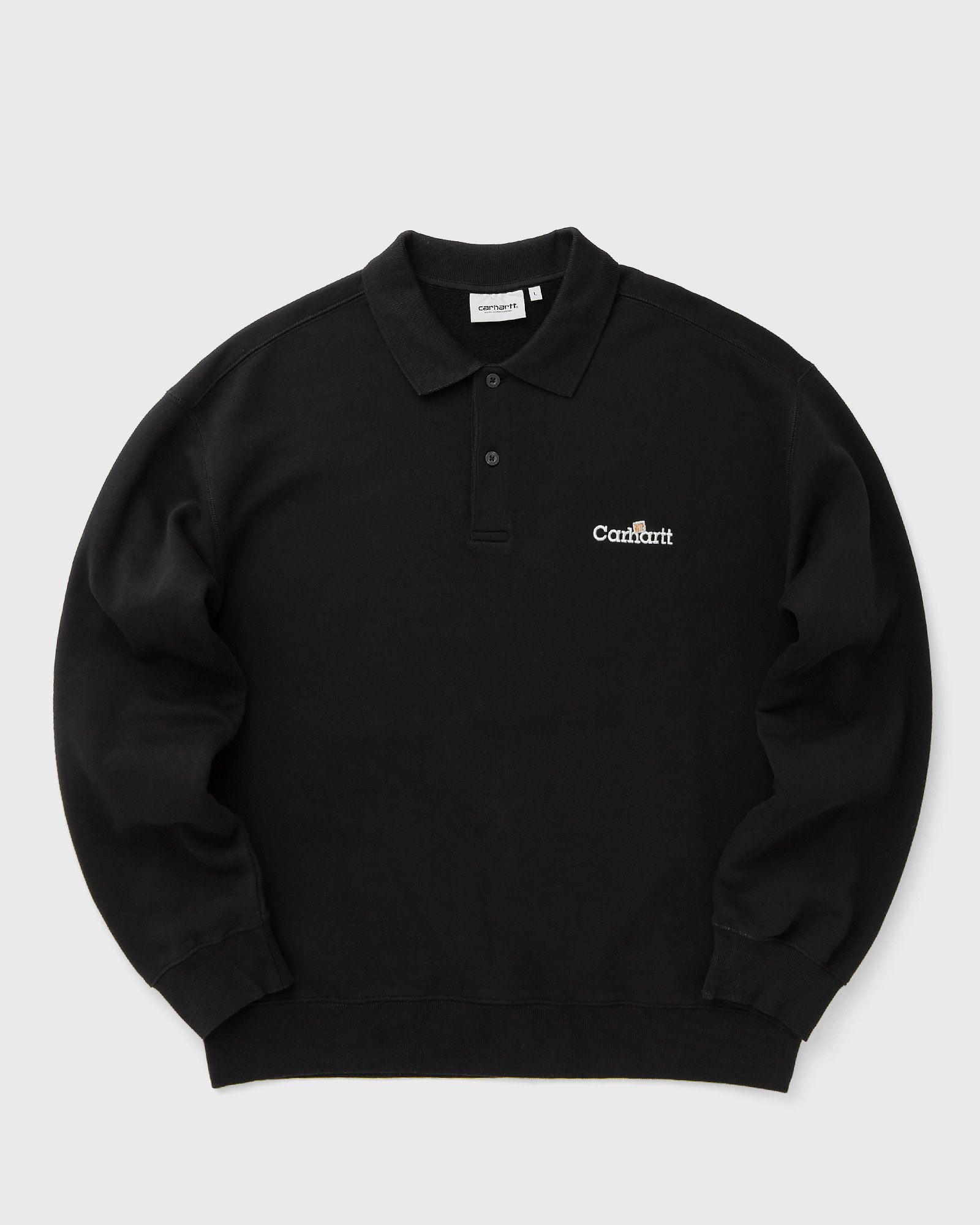 Carhartt WIP WIP Label Polo Sweat, grey