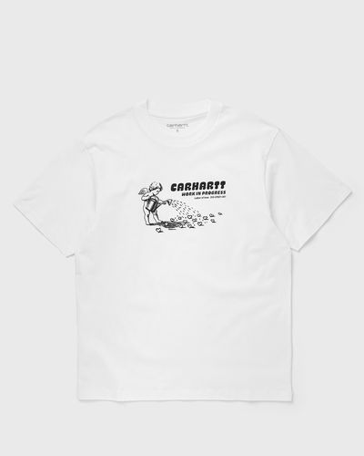Carhartt WIP WMNS S/S Bumper Sticker Tee, white