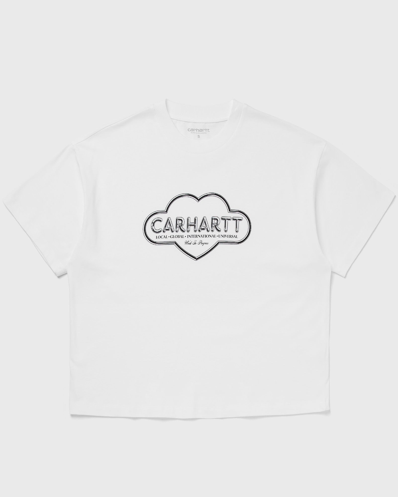 Carhartt WIP WMNS S/S Cloud Heart Tee, white