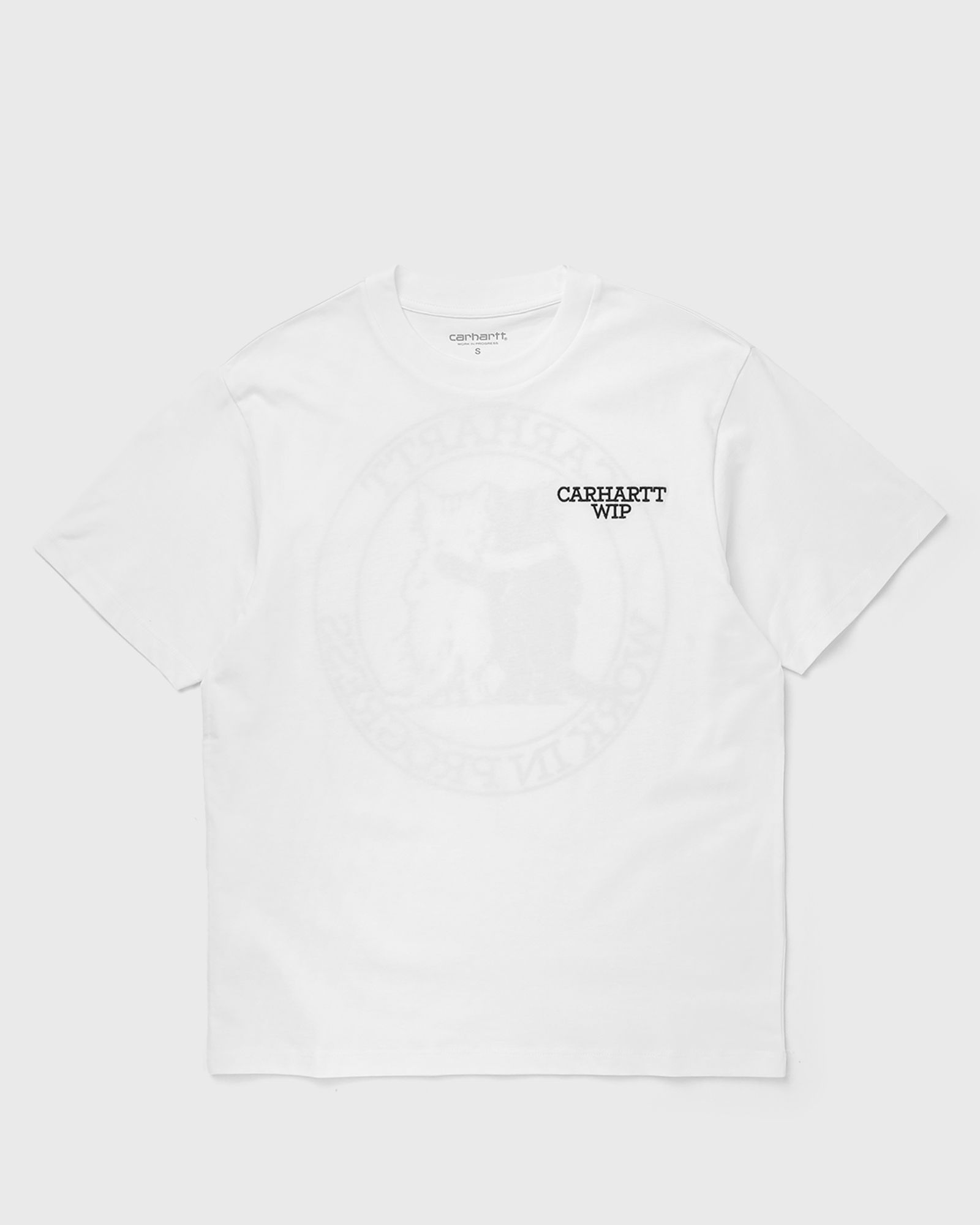 Carhartt WIP WMNS S/S Hugging Cats Tee, white
