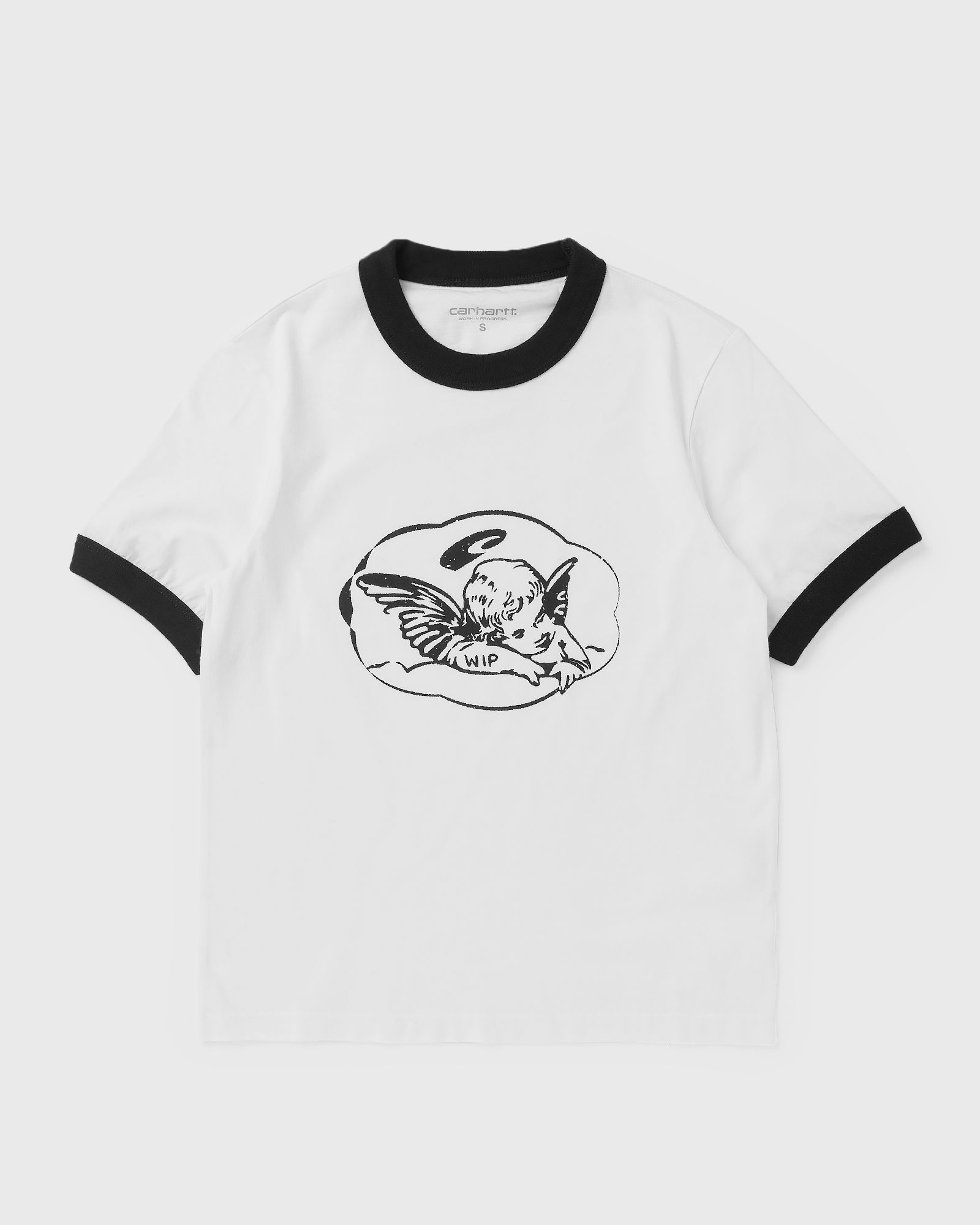 Carhartt WIP WMNS S/S Reminiscing Ringer Tee, white