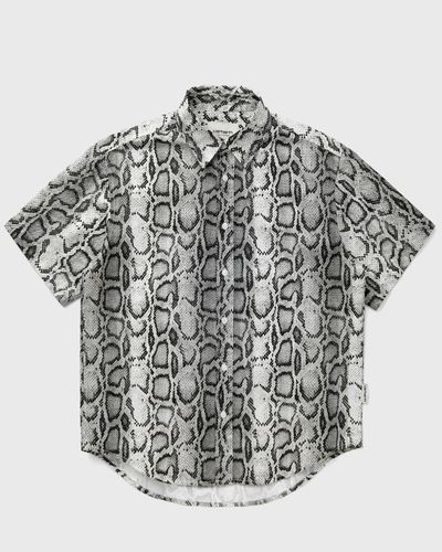 Carhartt WIP WMNS S/S Snake Camo Shirt, grey|white