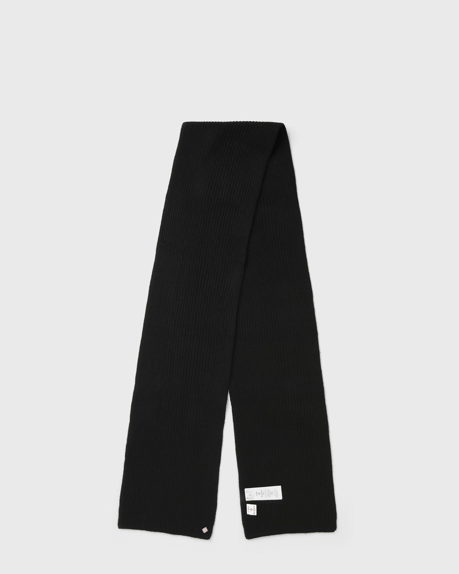 Casablanca CLASSIC SCARF, black