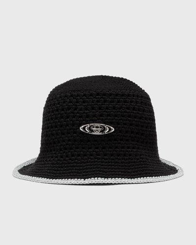 Casablanca CROCHET HAT, black