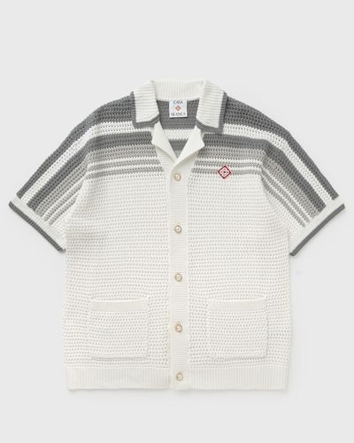Casablanca CROCHET SHIRT, white