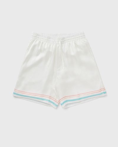 Casablanca DANCE JOY SILK SHORTS, white