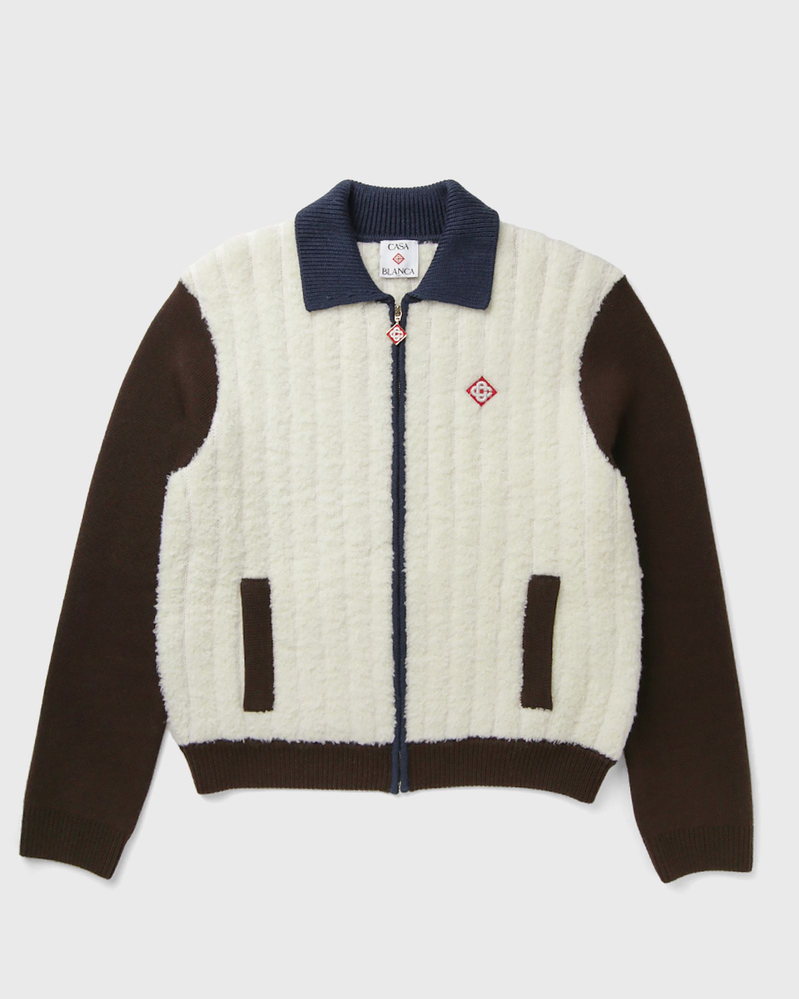 Casablanca FLEECE JACKET, white