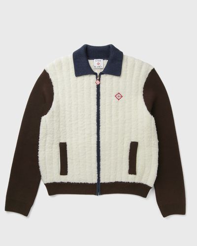 Casablanca FLEECE JACKET, white