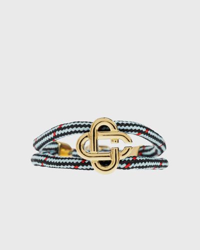 Casablanca HIKING CORD BRACELET, gold