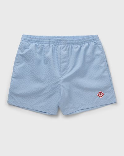 Casablanca MONOGRAM JACQUARD SWIM SHORTS, blue