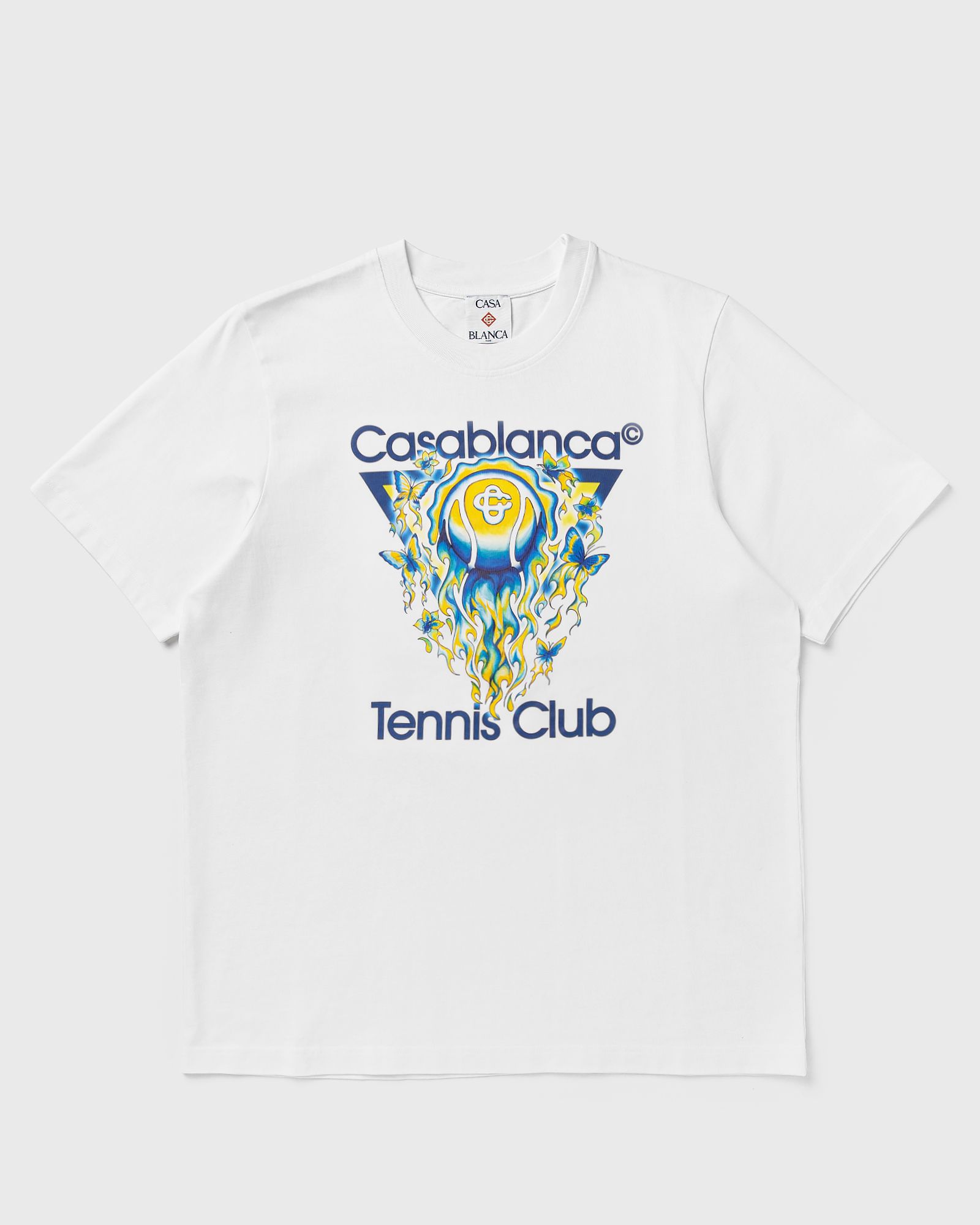 Casablanca TENNIS CLUB ICON CLASSIC TEE, blue