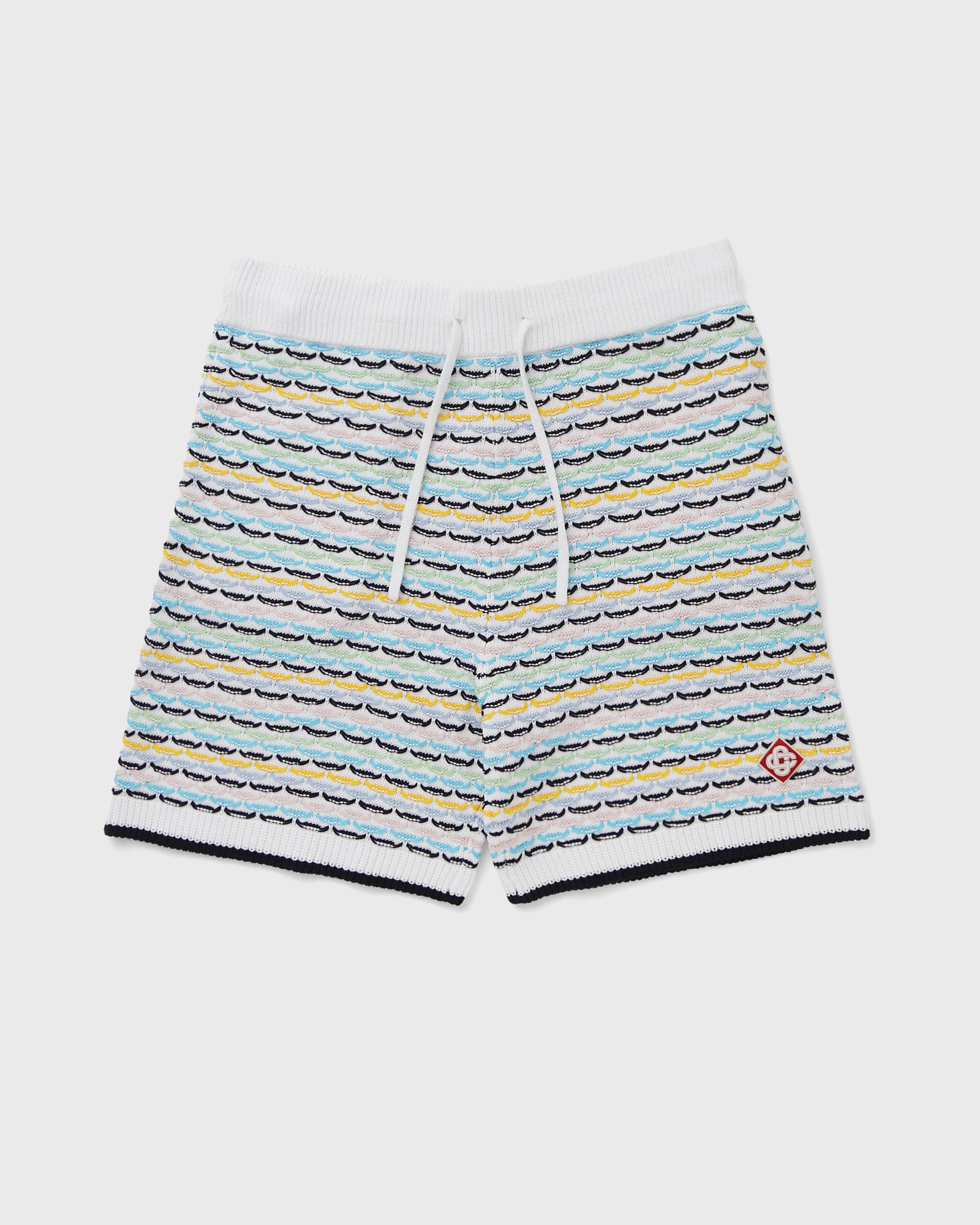 Casablanca TUCK STITCH SHORTS, multi