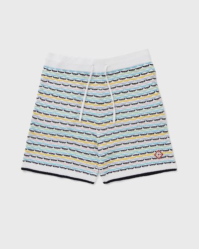 Casablanca TUCK STITCH SHORTS, multi