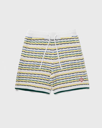 Casablanca TUCK STITCH SHORTS, multi