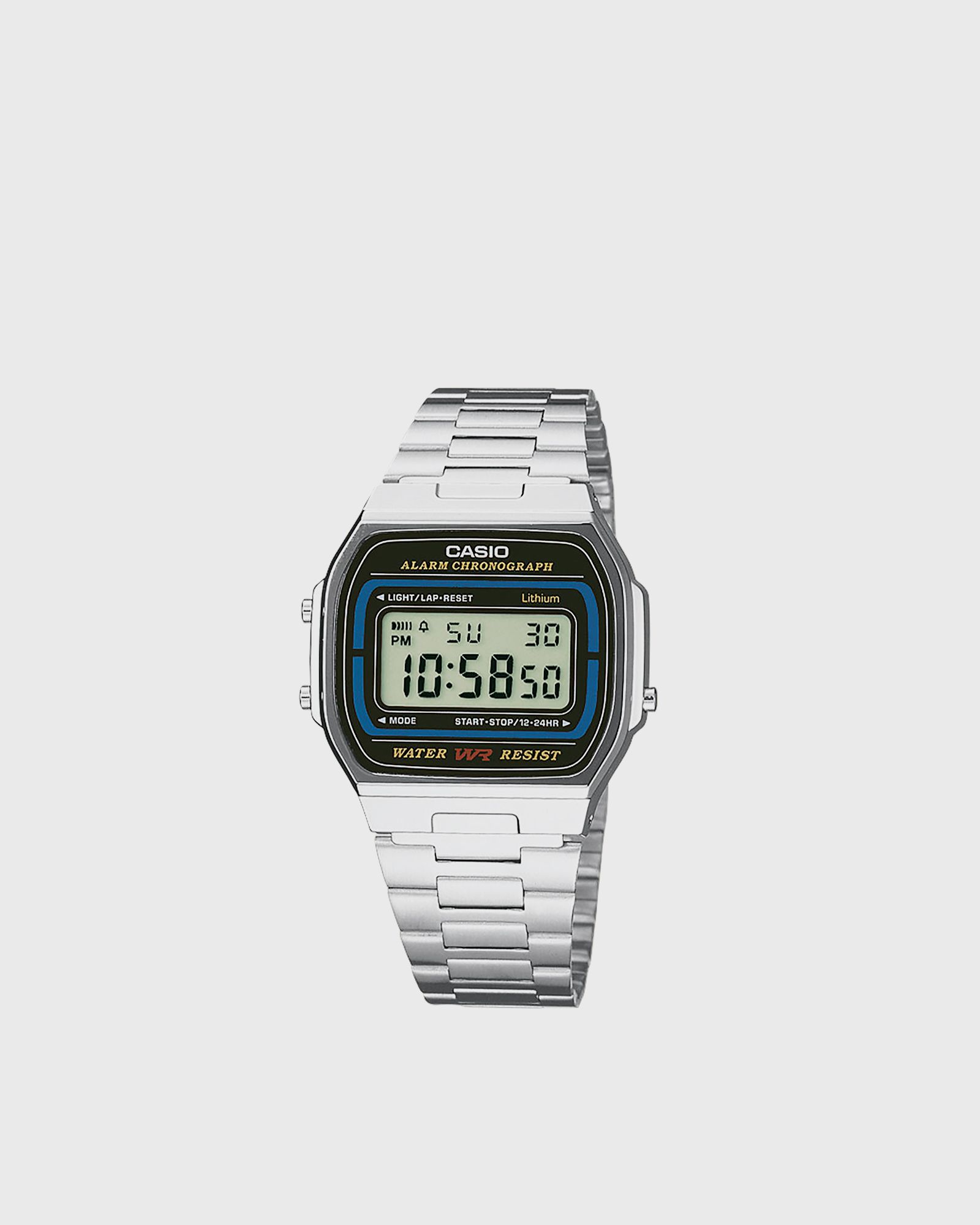 Casio A164WA-1VES, silver
