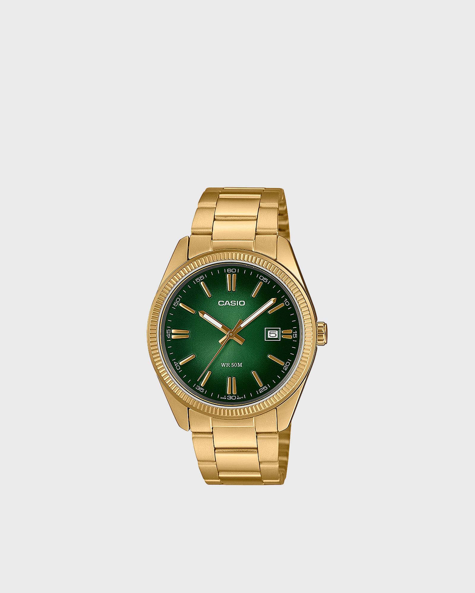 Casio MTP-1302PGC-3AVEF, gold|green